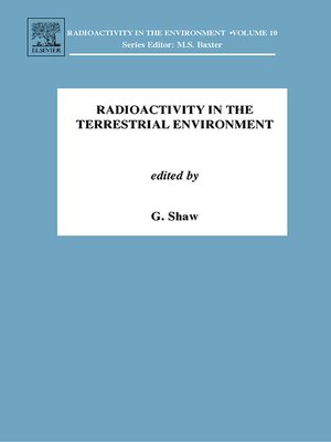 cover image of Radioactivity in the Terrestrial Environment